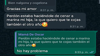 Conversation with My Friend Oscar's Boss I'll Fuck Her Again