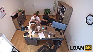 LOAN4K. She is divorcing and cheating on her husband with a big office dick