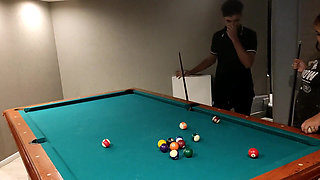 I let my butt get ripped after losing a pool game, they make me cum several times!!
