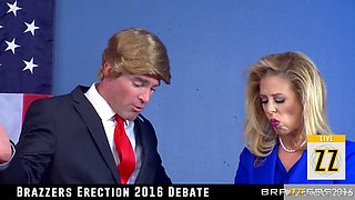 two of the biggest candidates having sex for the good of america
