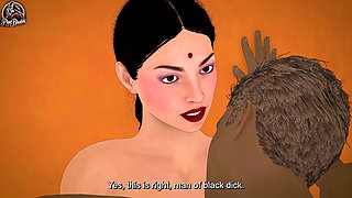 Indian Bhabhi Fucked by Milkman and Landlord - Gangbang Sex