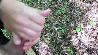 Amateur milf car outdoor handjob