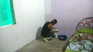 I Fuck the Pint That My Husband Hired and Ended up Giving Him My Ass He Left It Full of Milk