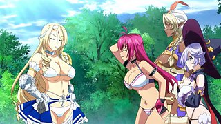 Bikini Warriors fanservice compilation