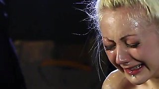 Life with Dr Lomp - part 2 - rough boob punishment with whipping and nailing