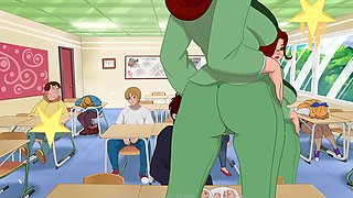 Sexy redhead, slutty redhead, hot teacher