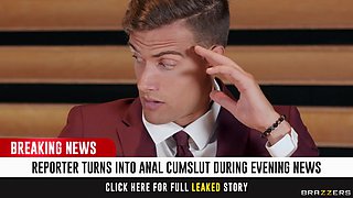 Breaking News: I'm An Anal Cumslut & I Love It With Van Wylde, Lasirena69 - Brazzers