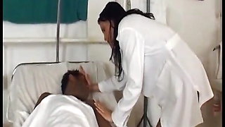 30 Centimeters of Black Pleasure for the Eager Nurse