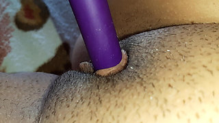 My Pussy Is Dripping and My Swollen Clit Is Shaking From an Intense Orgasm From the Vibrator
