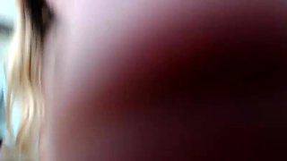 Blonde tight pussy babe solo toy fun in glamour masturbation