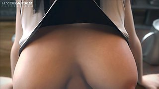 Final Fantasy - Tifa Lockhart Rich Romantic Fuck in the Shower (fucking Tifa's Perfect Tits, 3D Hentai Porn) Hydrafxx