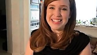 Big-Nipped Blonde MILF Holly Fuller Plays with Her Tits