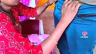 Indian Bhabhi Cooking Seduction - Step Brother Fucks Her Tight Pussy and Gets Blowjob