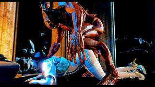 Big Cock Virtual Queen of Bigboob Fantasy - 3D Animation Hentai