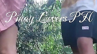 Student Viral, Risky Fucked at the Forest Outdoor Creampie