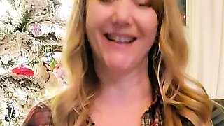 Big Boobed Blonde Masturbates With A Dildo In The Bathroom
