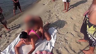 CUM PARTY ON THE BEACH! MY BUTTHOLE IS THERE FOR EVERYONE!