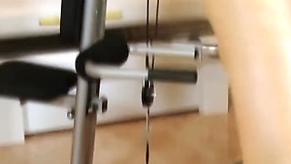 Nice Ass Gril Fucked with Deep Pussy Penetrations in the Gym