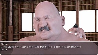 Laura Lustful Secrets The Hot Wife Is Wrestling With The Sumo Fighters Episode 55