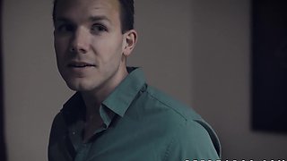 Stepmom Kit Mercer helps her son with his throbbing erection