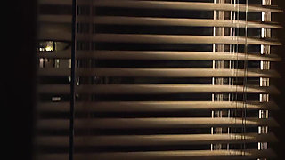 Neighborhood Teen Slut with Perfect Big Naturals Sneaks Out to Fuck the Grandpa Across the Street