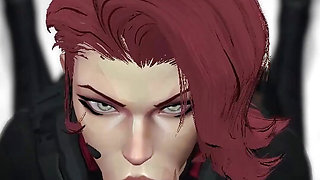 Black Widow gives a blowjob until you cum