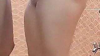 Step Mom and Step Son in Shower
