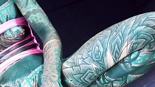 Your Trippy Hippie Plays with Pippie and Anal Dildo