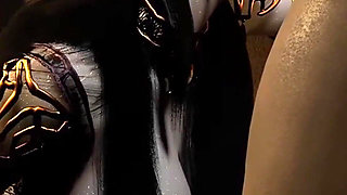 3D BBW Mature MILF Cosplay Model Got Her Wet Pussy Fucked so Ahrd