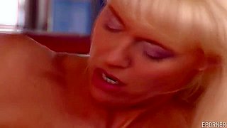 Titty Lady And Handsome Guy - Big Tits Blonde In Vintage Retro Hardcore