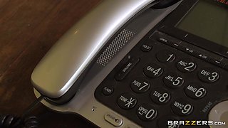 Cumming On The Conference Call With Keiran Lee, Bella Maree - Brazzers