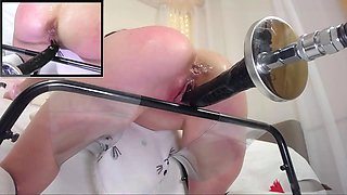 Teen’s anal adventure with a powerful toy experience