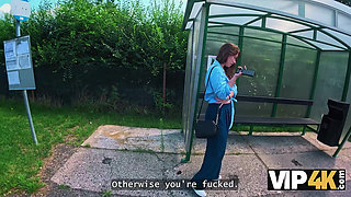 VIP4K. Babe showed her pierced natural tits and then it happened...