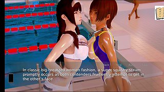 Anime teen, manic pixie waifus game, visual hentai