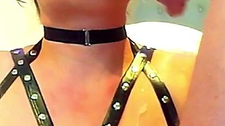 Big Tit MILF Sucking Bosses Cock and Taking a Facial