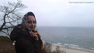 Wanilianna Squirts & Pee in Public Place Amateur MILF Stockings Solo
