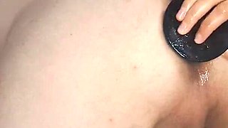 Sexy Romanian Stepsister Femdom Strapon Pegging with Huge Strap on Dildo, Ass Fuck, Sounding
