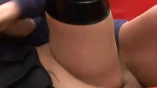 Two blondes with no brakes fuck a big hard cock