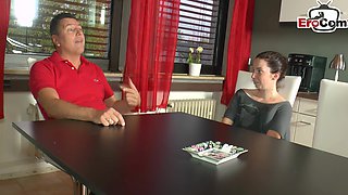German boyfriend gives girlfriend pocket money in exchange for sex