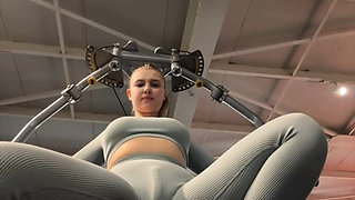 Masturbate in the Gym so Hard