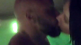 He Squirts Into Her Pussy Hole in the Pool