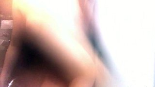 Blonde tight pussy babe solo toy fun in glamour masturbation