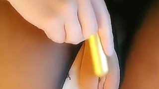 Gorgeous Black Shiny Pantyhose, Orgasms and Wet Pussy, I Know How to Enjoy Myself!