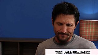 Charming MILF beauty Sarah Jessie crazy adult video