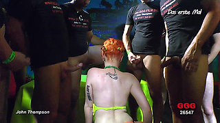 Ggg John Thompson - Party!! the Young Slut Does It for the First Time
