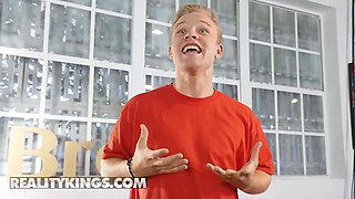 (Jay Romero, ryan enjoy) get kinky when they watch (lacey london) displaying her hooters at the gym - reality kings