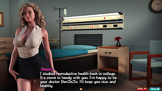 Doctor Cures My Cock with Her Ass