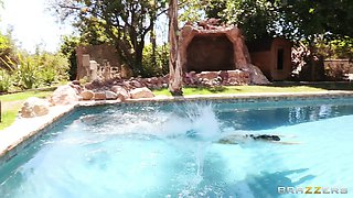 Balls Deep In The Deep End With Xander Corvus, Holly Halston - Brazzers