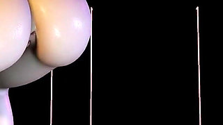 Chubby Chick Ride the Big Cock - 3D Animation