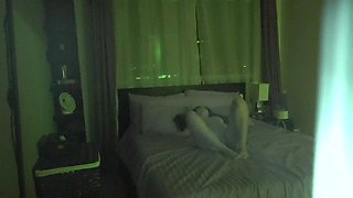 Amateur young teen solo masturbation on her livingroom